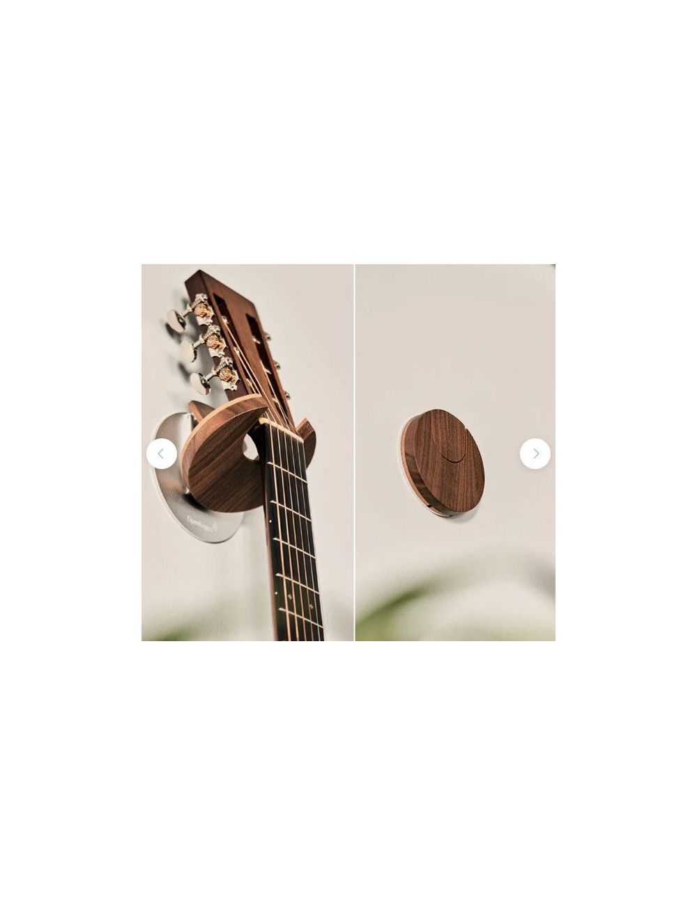 Donner Support Mural pour Guitare en bois, Accroche Guitare