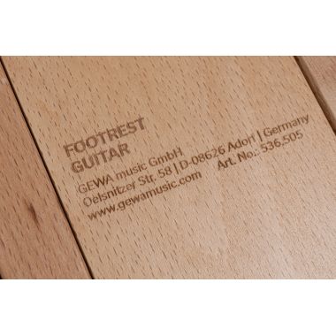Wooden footrest for...