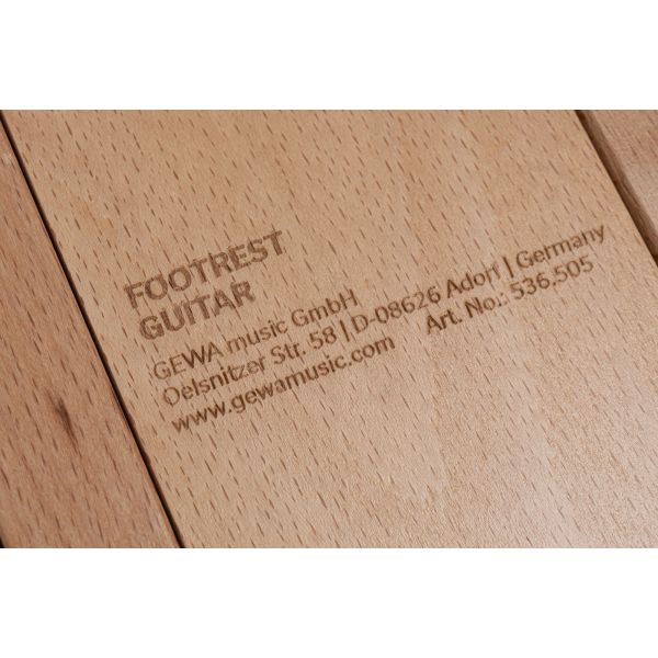 Wooden footrest for...
