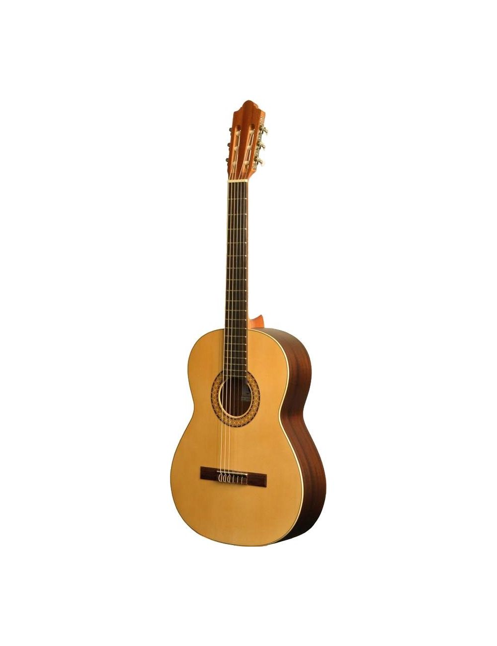 Modèle de guitare classique en bois avec support - Mini guitare