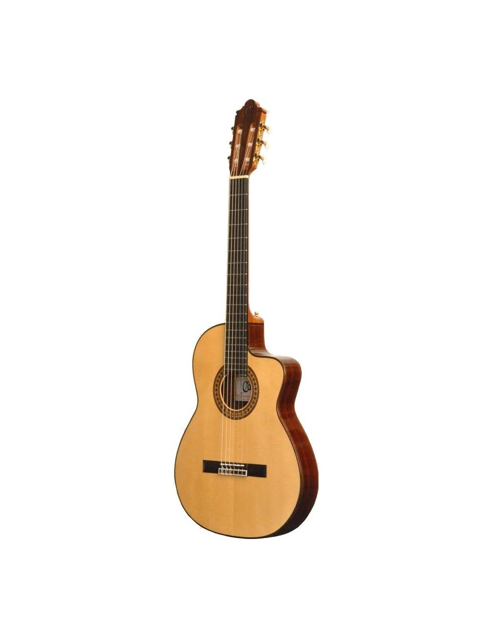 Camps NAC4-C Guitarra clasica electrificada caja estrecha