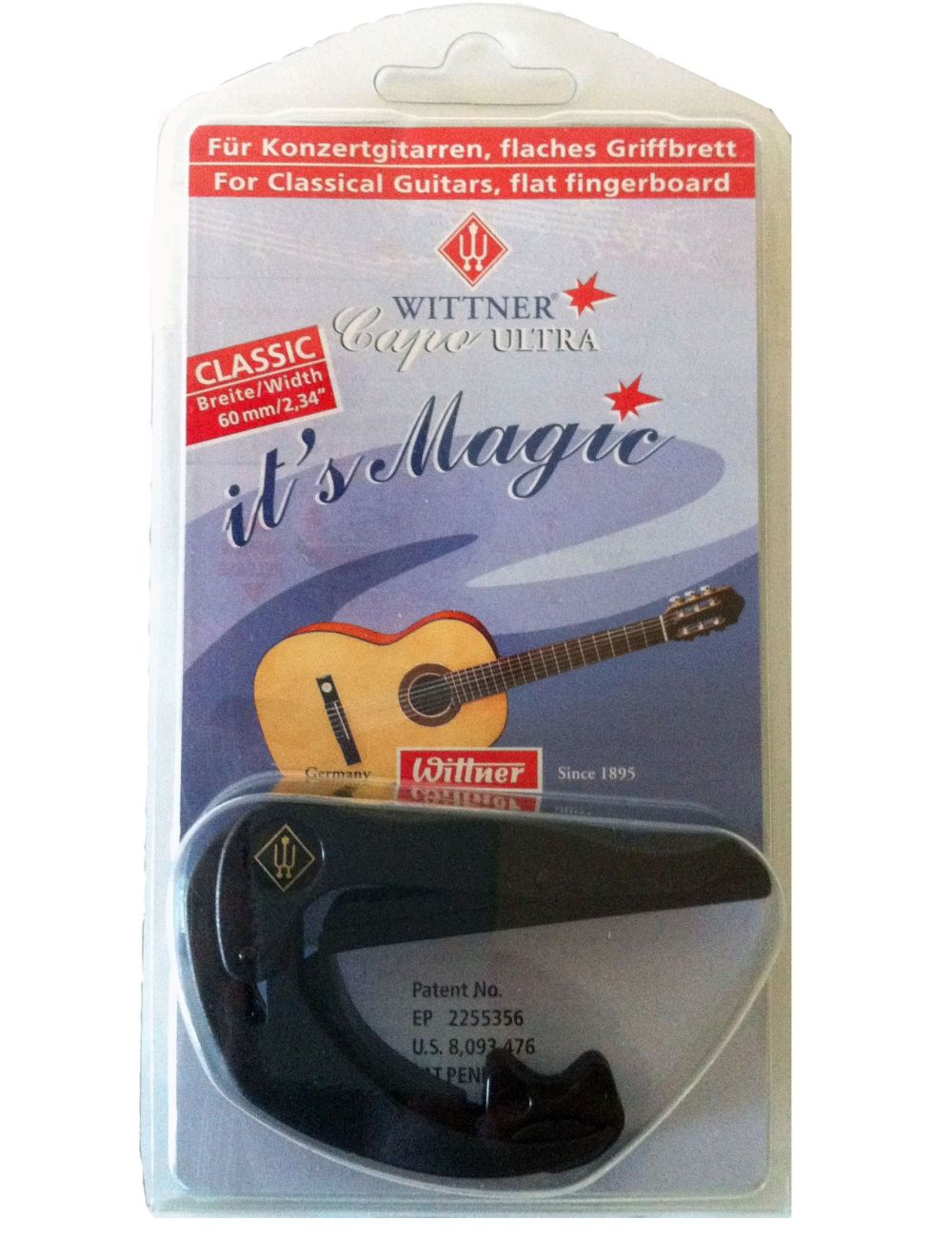 Wittner 996-CL Capodastre pour guitare classique