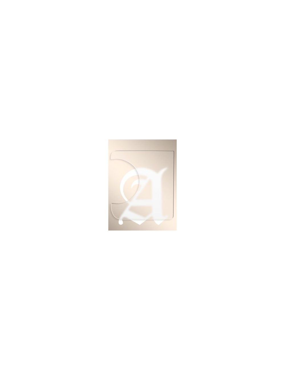 Alhambra Transparent PickGuard (20x20) 9621 Spare parts