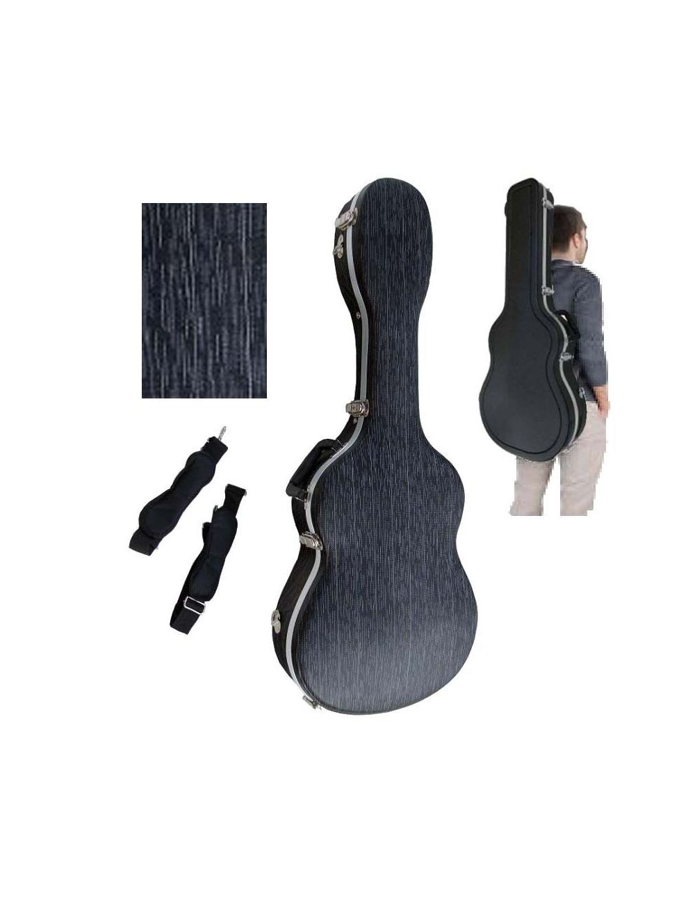 Cibeles C230015NR Standard Classical Guitar Case C230.015NR Classical and flamenco