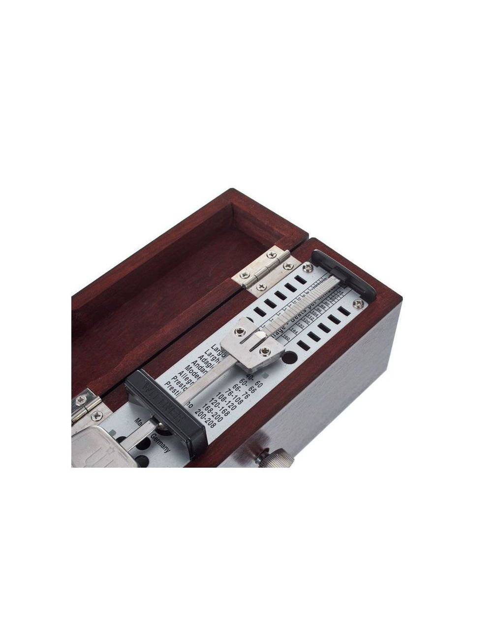 Wittner Taktell SUPER MINI 880.2 metronome in solid wood Taktell SUPER MINI 880210 tuners and metronomes