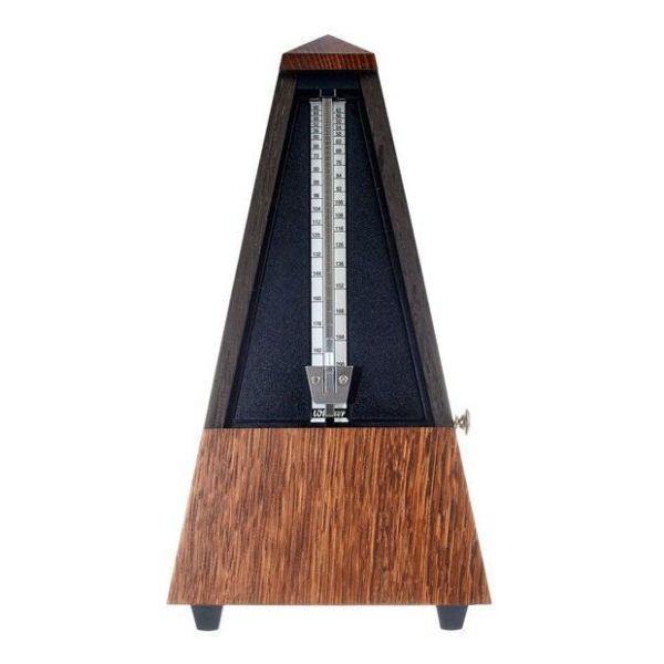 Wittner 818 Metronome with Bell in Oak Wittner 818 tuners and metronomes
