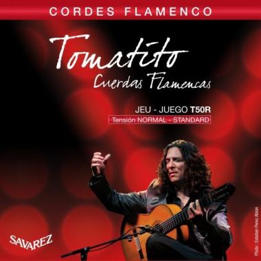 Flamenco strings Savarez Tomatito T50R Normal Tension T-50R Guitar strings