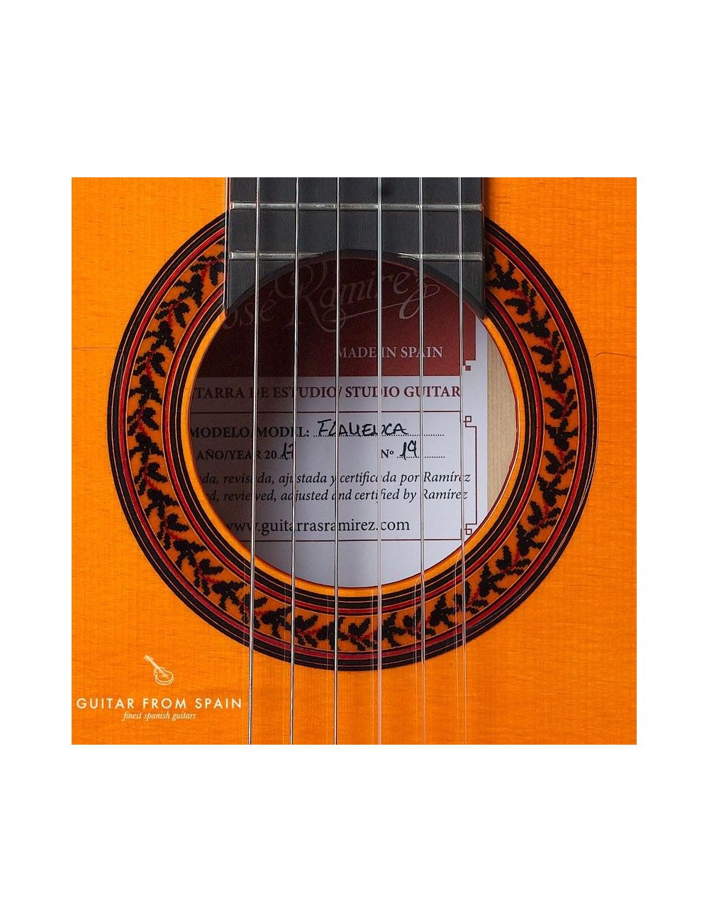 Ramirez FLAMENCO. Guitare Flamenca