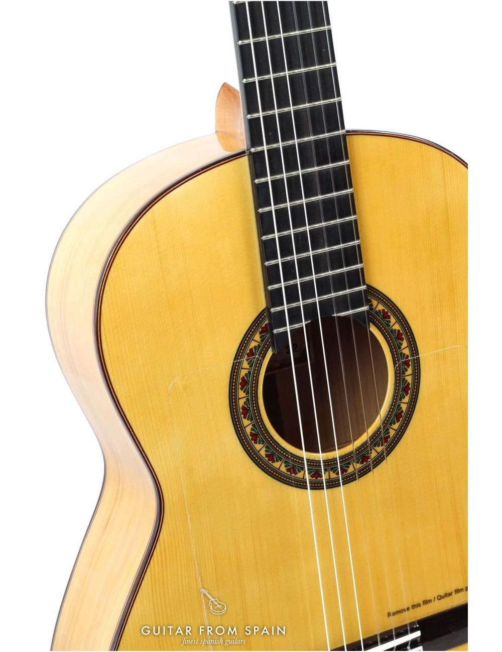 Prudencio Saez 1-FP (22) Flamenco Guitar 1-FP Flamenco Blanca