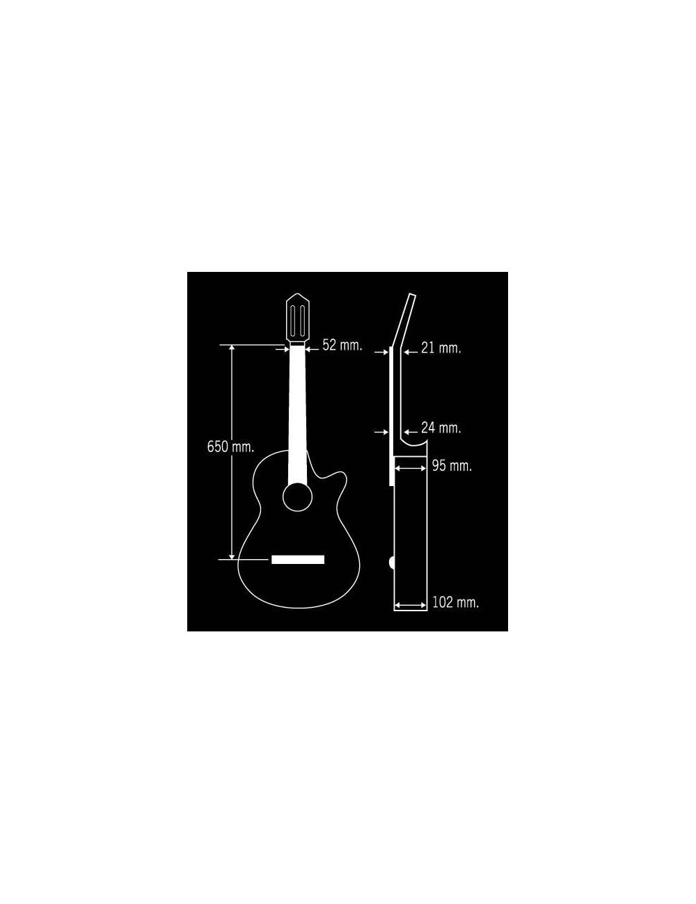 Paco Castillo 224CE electro classical guitar  Cutaway Classical