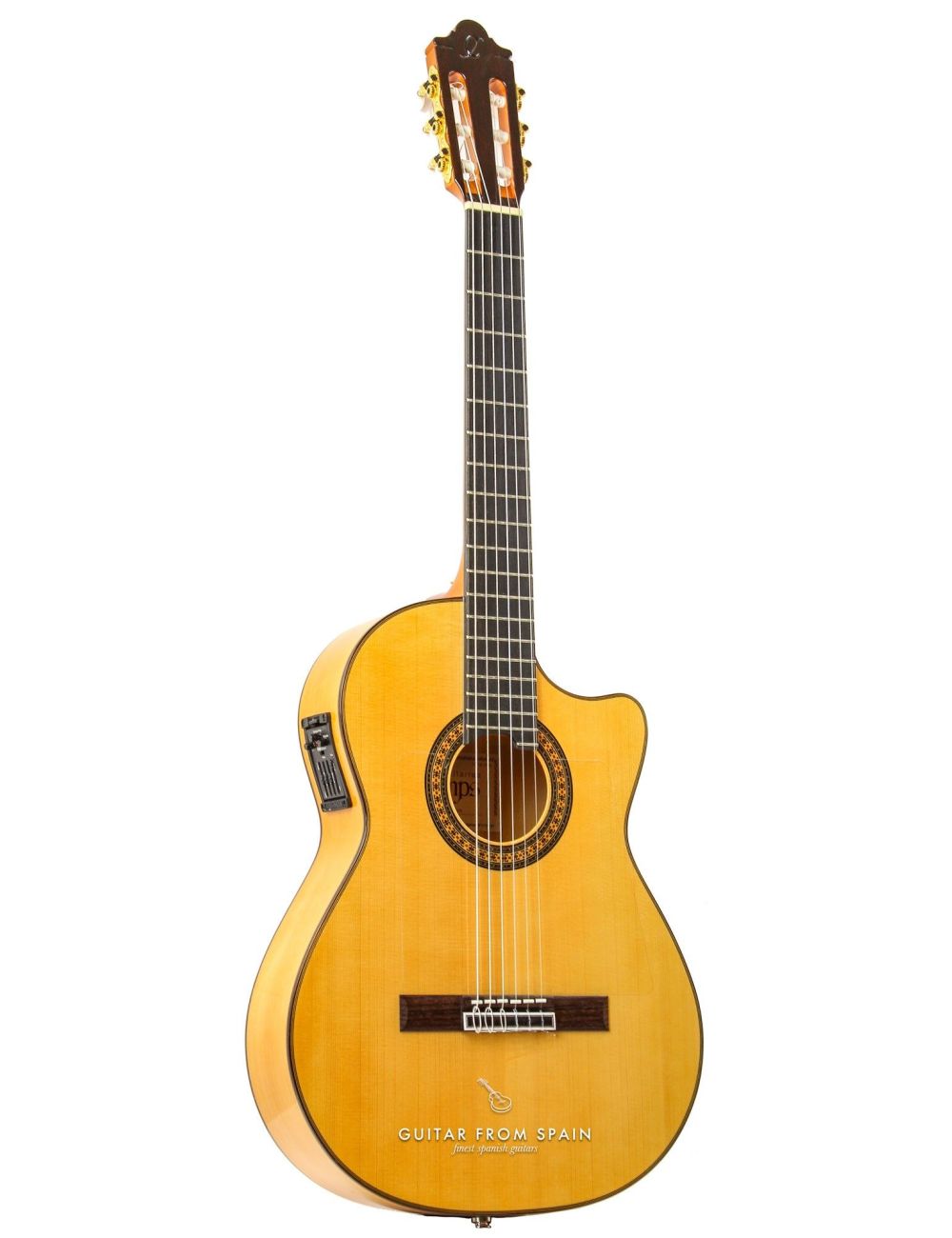Camps FL11C Electroacoustic Flamenco Guitar FL-11-C Electro Flamenco Camps FL11C Electroacoustic Flamenco Guitar FL-11-C Electro Flamenco