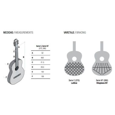 Alhambra Mengual & Margarit Serie NT Konzertgitarre