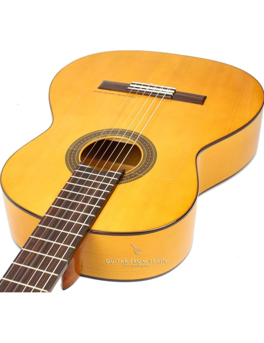 Prudencio Saez 1-FL (15) Flamenco Guitar 1-FL Flamenco Blanca