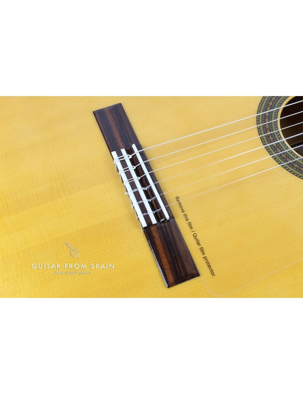 Prudencio Saez 1-FL (15) Flamenco Guitar 1-FL Flamenco Blanca