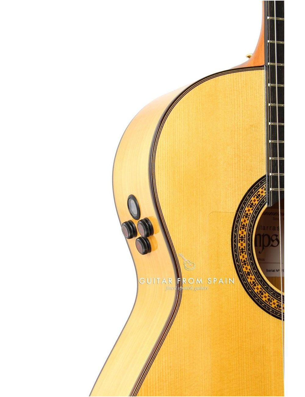 Camps FL11C Electroacoustic Flamenco Guitar FL-11-C Electro Flamenco