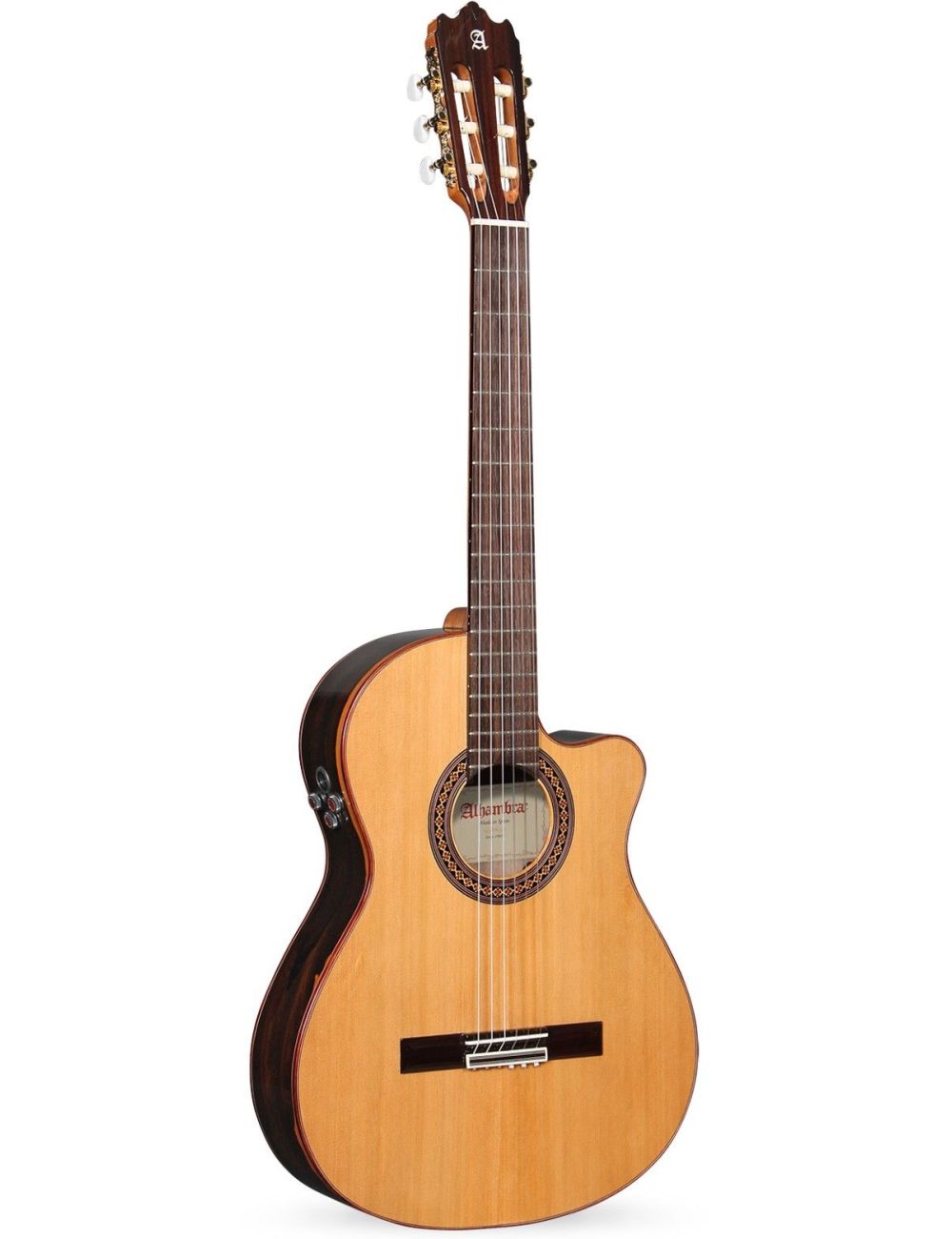 Alhambra Iberia Ziricote CTW E8 Electro-classical guitar narrow body 915 Iberia Ziricote CTW E8 Thin body