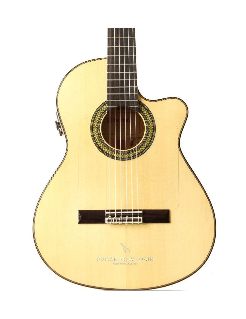 Alhambra 7FCCW E8 Electroacoustic Flamenco Guitar 7FCCWE8 Electro Flamenco