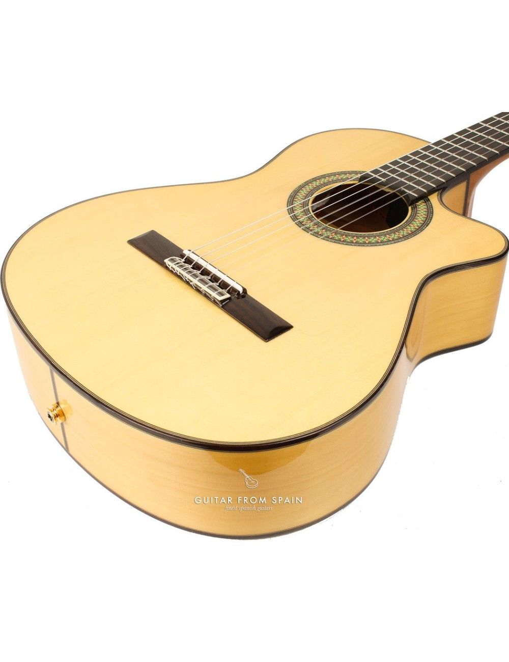 Alhambra 7FCCW E8 Electroacoustic Flamenco Guitar 7FCCWE8 Electro Flamenco