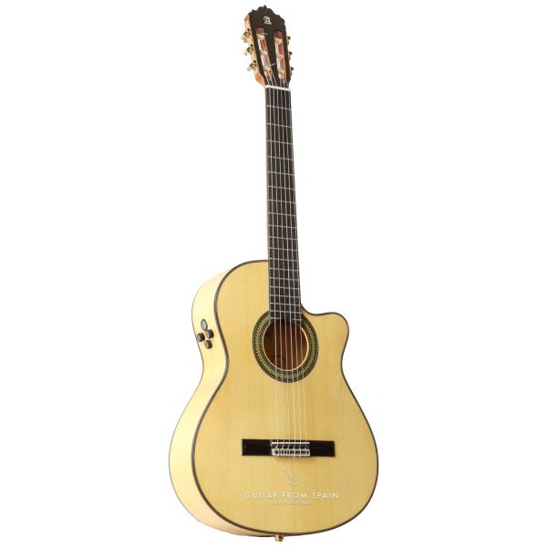 Alhambra 7FCCW E8 Electroacoustic Flamenco Guitar 7FCCWE8 Electro Flamenco