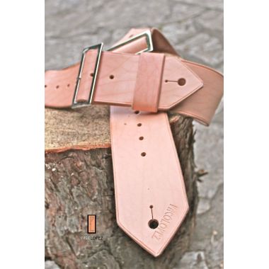 Guitar strap Paco Lopez PLE3NAT PLE3NAT Guitar Straps