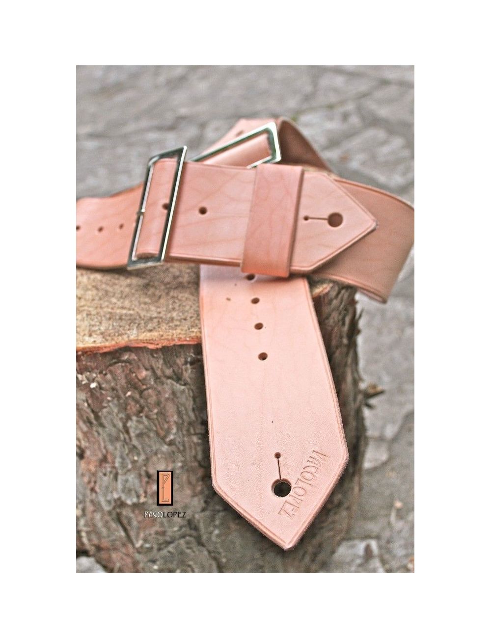 Correa de guitarra Paco Lopez PLE3NAT