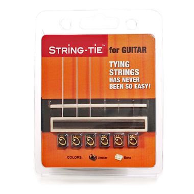 STRING-TIE for guitar Black STRING-TIE Guitar strings