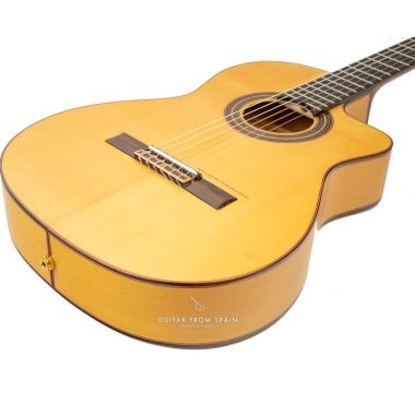 Prudencio Saez 5-CW (57) Electroacoustic Flamenco Guitar 5-CW Electro Flamenco