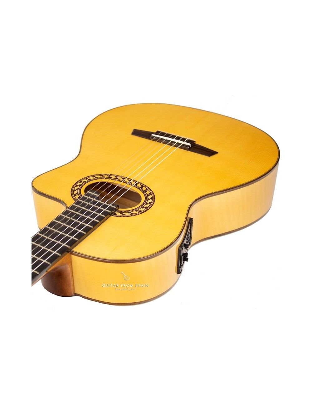 Guitare électrique classique de forme irrégulière, sur mesure, 1956, jaune  acajou, bouton doré - AliExpress