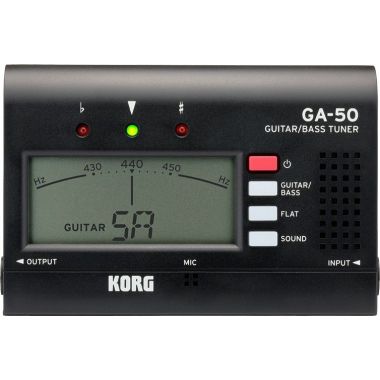 Korg GA-50 afinador de guitarra y bajo