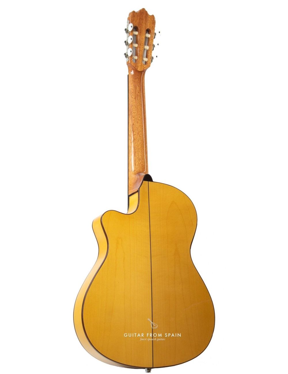 Alhambra 3FCTE1 Guitare Flamenco Electroacoustique - Corps étroit