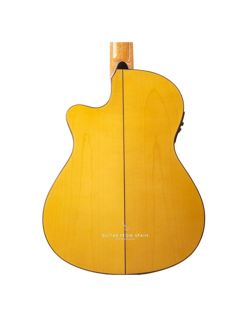 Alhambra 3FCTE1 Guitare Flamenco Electroacoustique - Corps étroit