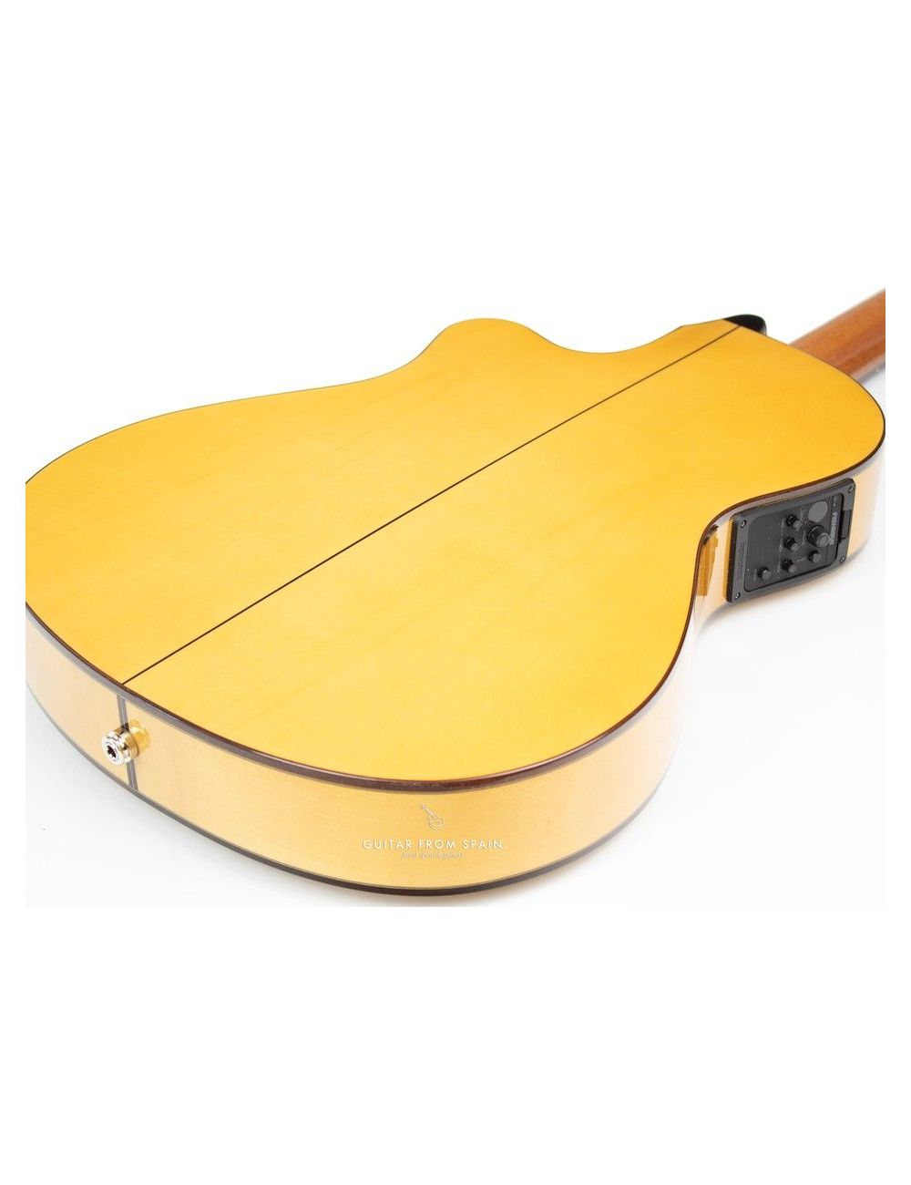 Alhambra 3FCTE1 Elektroakustischen Flamenco Gitarre - Thin Body