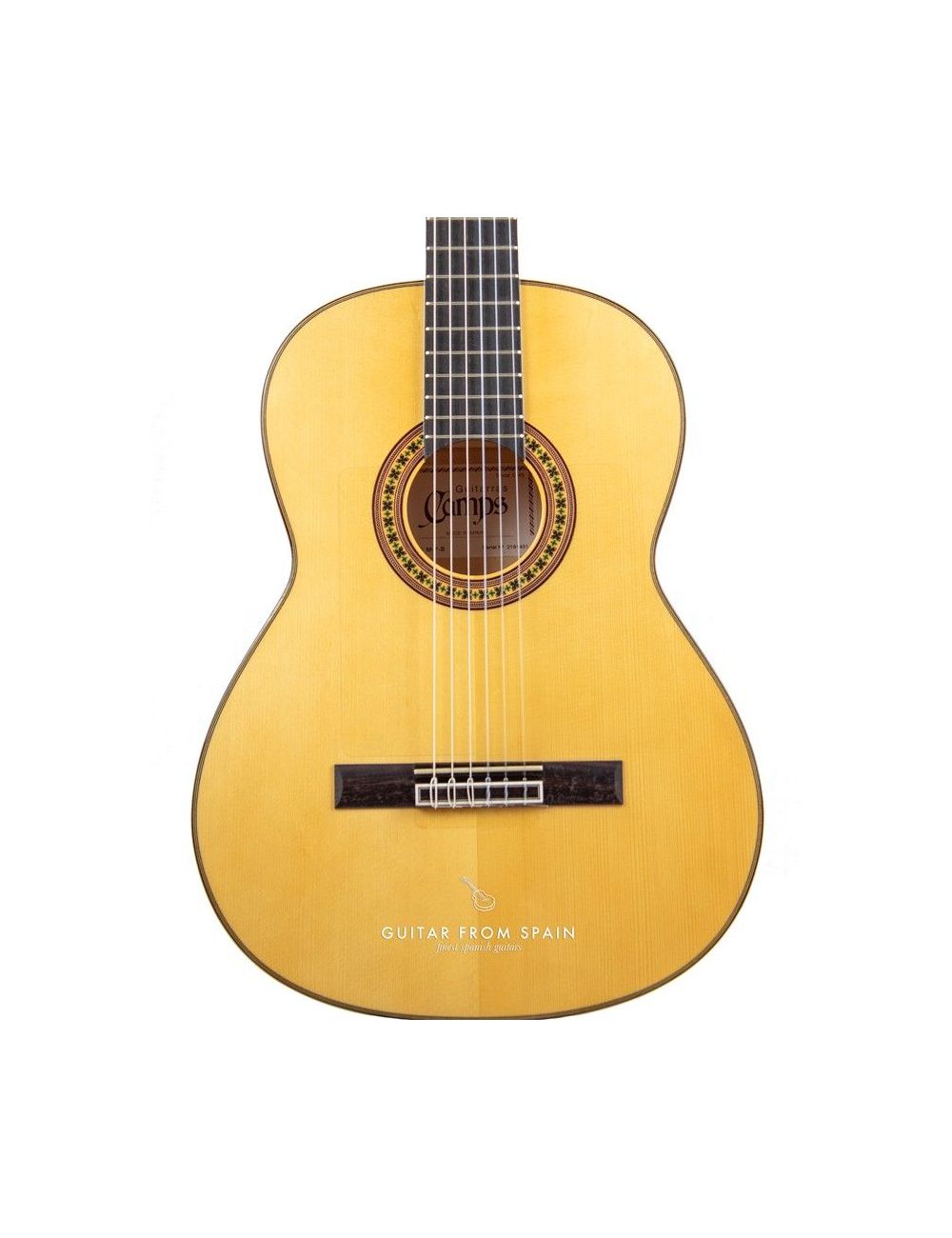 Camps M7S Flamenco guitar M-7-S Flamenco Blanca