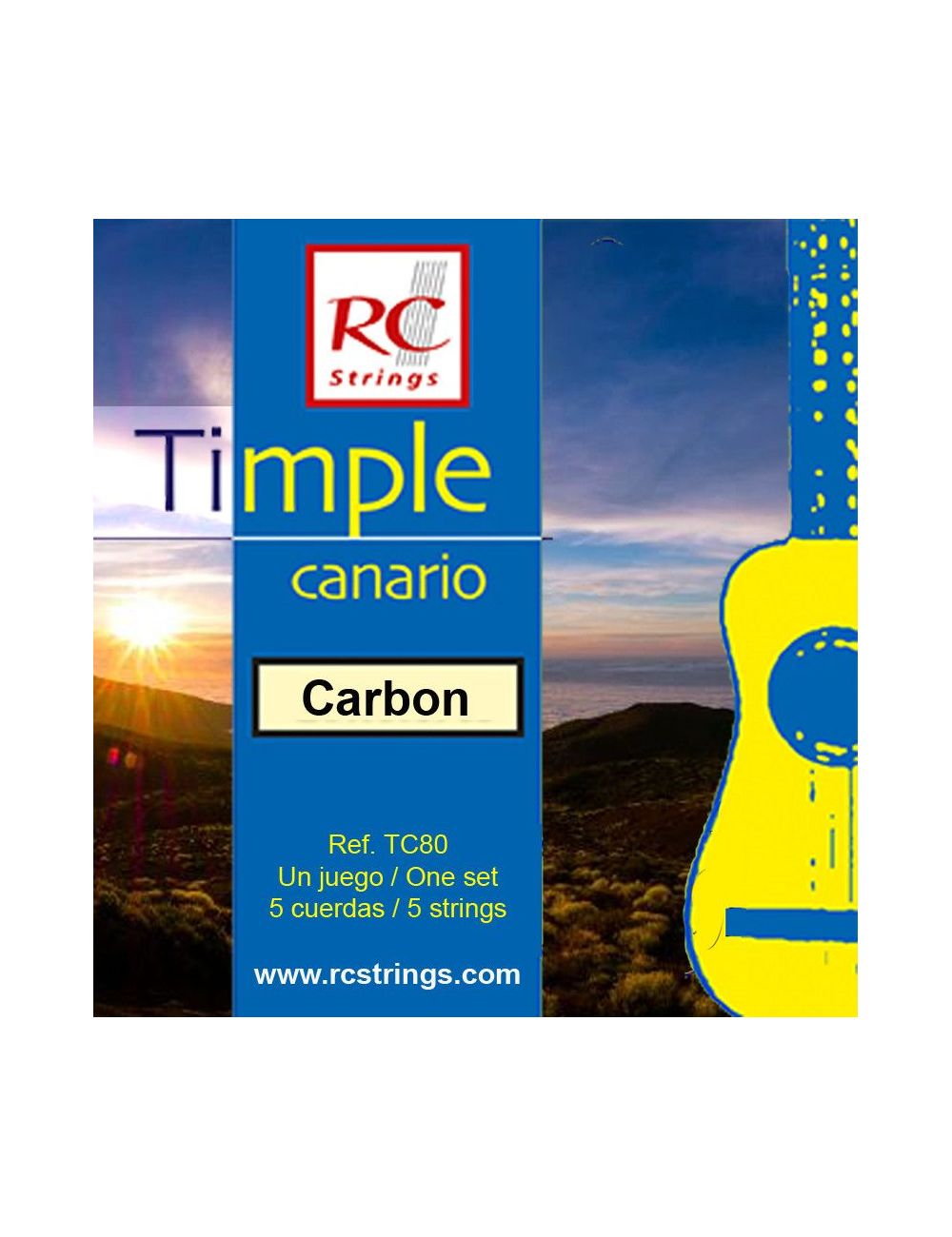 Royal Classics TC80 Timple Canario strings TC80 Guitar strings