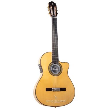 Alhambra 7FCCTE2 Electroacoustic Flamenco Guitar 7FCCTE2 Electro Flamenco