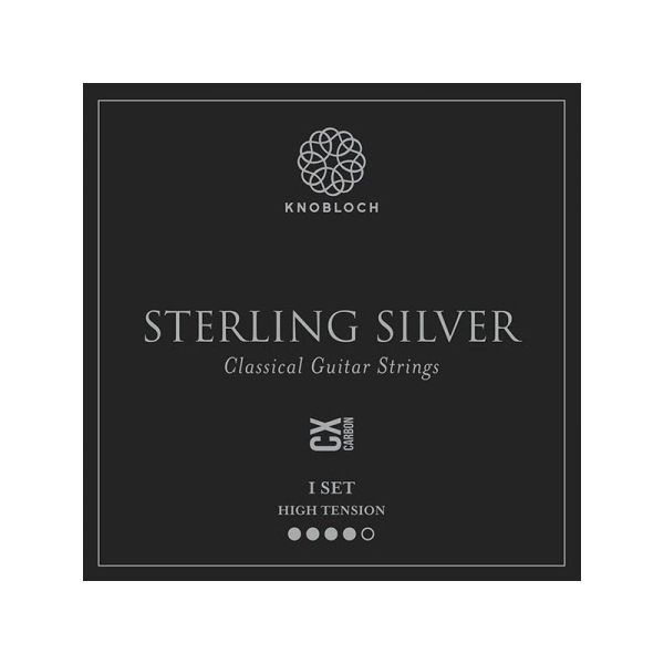 Knobloch Sterling Silver Carbon CX 500SSC Cuerdas Tension Alta