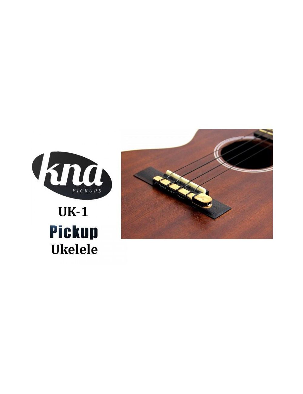KNA UK-1 Ukelele piezo pickup KNA UK-1 Pickups and Preamps