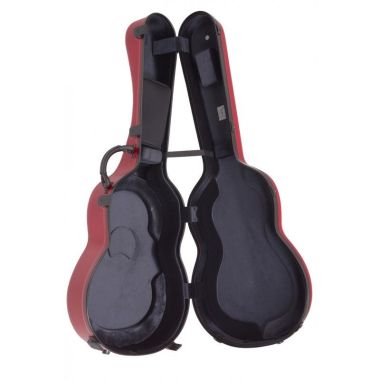 Bam 8002S Pomegranate Red Classical guitar case 8002SRG Classical and flamenco