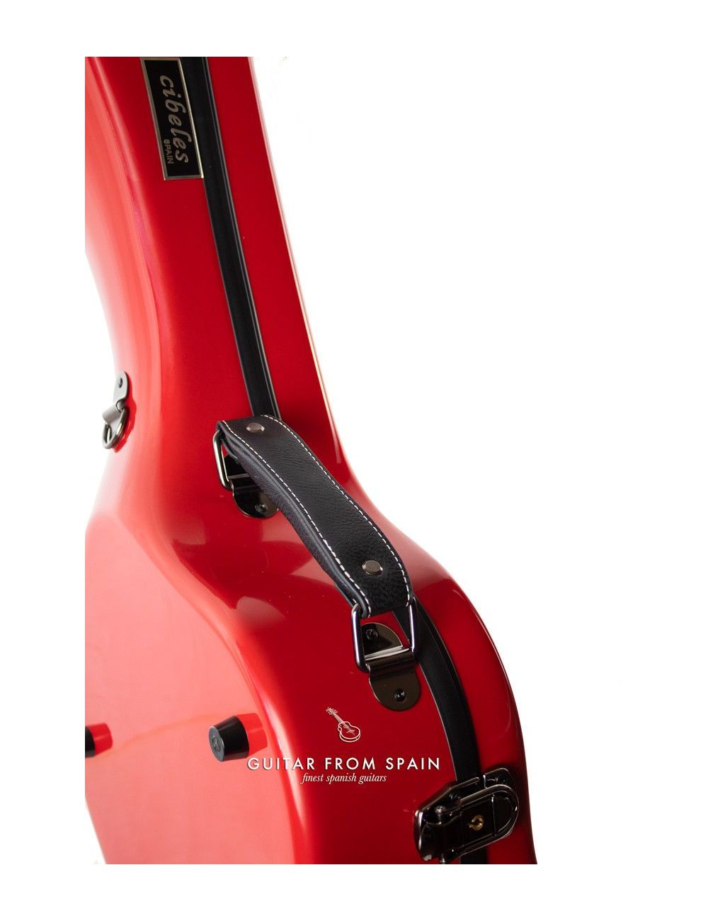 Cibeles C200.008FG-R Klassische Gitarrenkoffer mit hygrometer