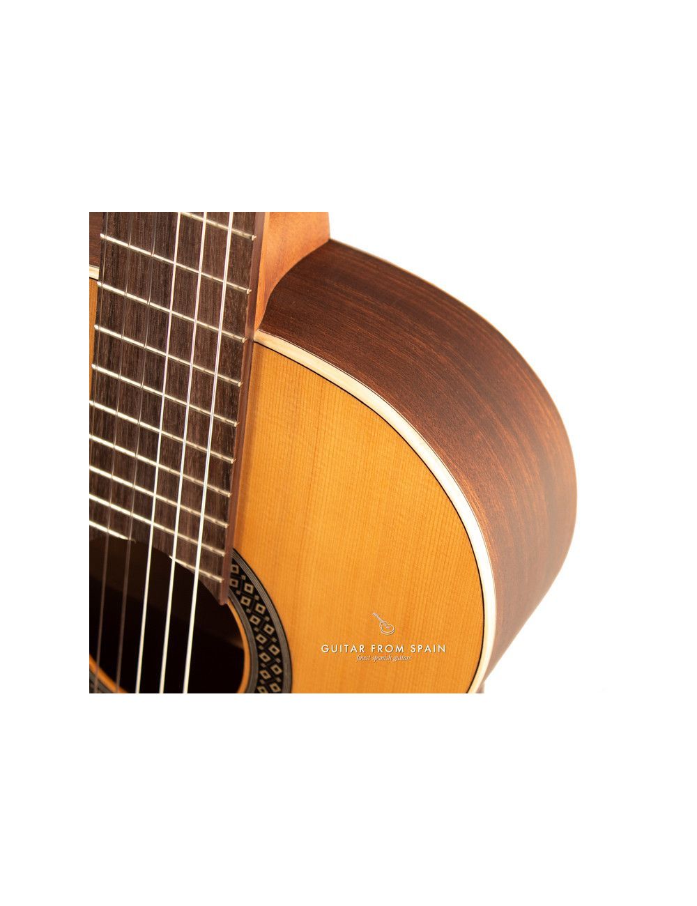 Alhambra 1C HT LH Hybrid Terra Guitarra Clásica de zurdos
