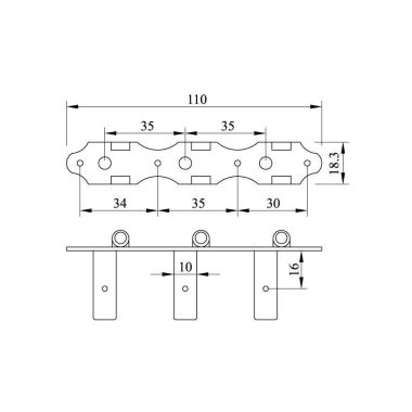 Prudencio Saez MH5 Classical Guitar Tuning Machines MH-5 Tuning Machines