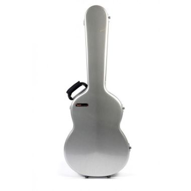 Bam DEF8002XLA Brushed aluminium Classical guitar case DEF8002XLA Classical and flamenco