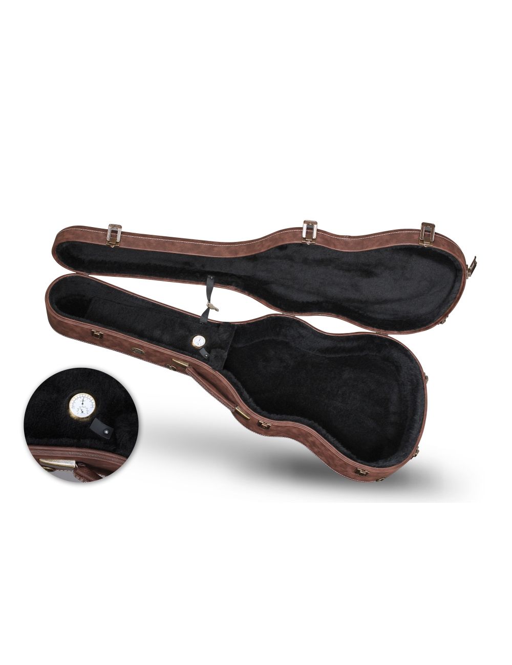 Alhambra 9650 Klassische Gitarrenkoffer mit Hygrometer