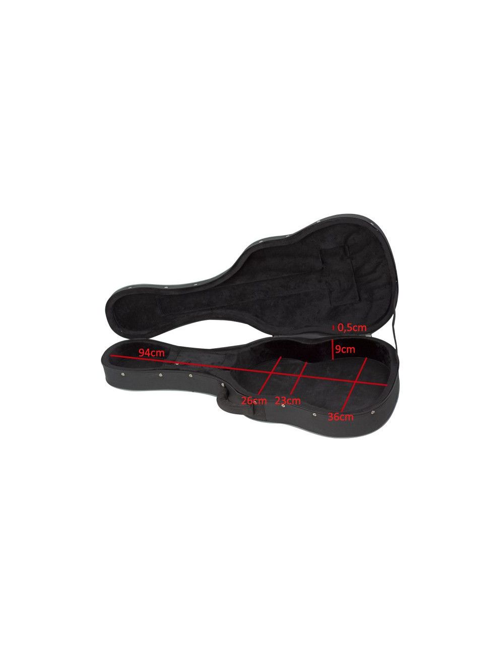 Ortola RB515 case for 3/4 cadet guitars RB515 Special sizes