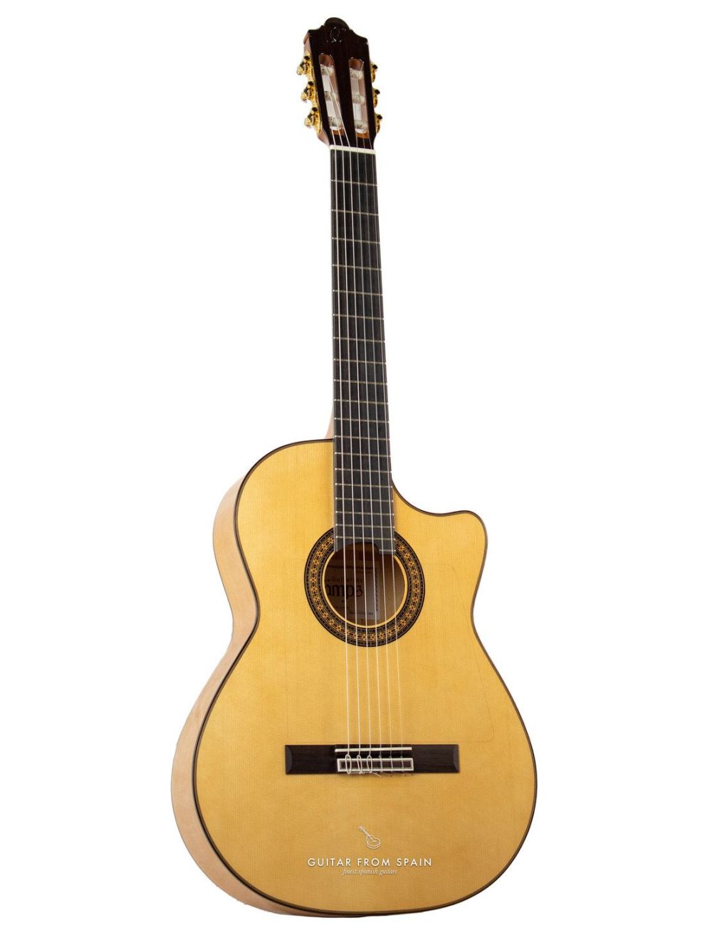 Camps MC11S Cutaway Flamenco guitar MC-11-S Flamenco Blanca