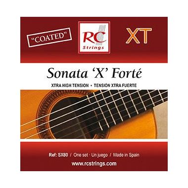 Royal Classics Sonata X Forte Classical guitar strings - Extra hard Tension SX80 Guitar strings