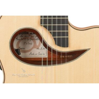 Abraham Luthier Isora Cutaway Klassische Gitarre