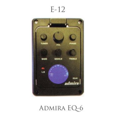 Admira Triana E Satin Flamenco guitar electrified ADM0840SE Electro Flamenco